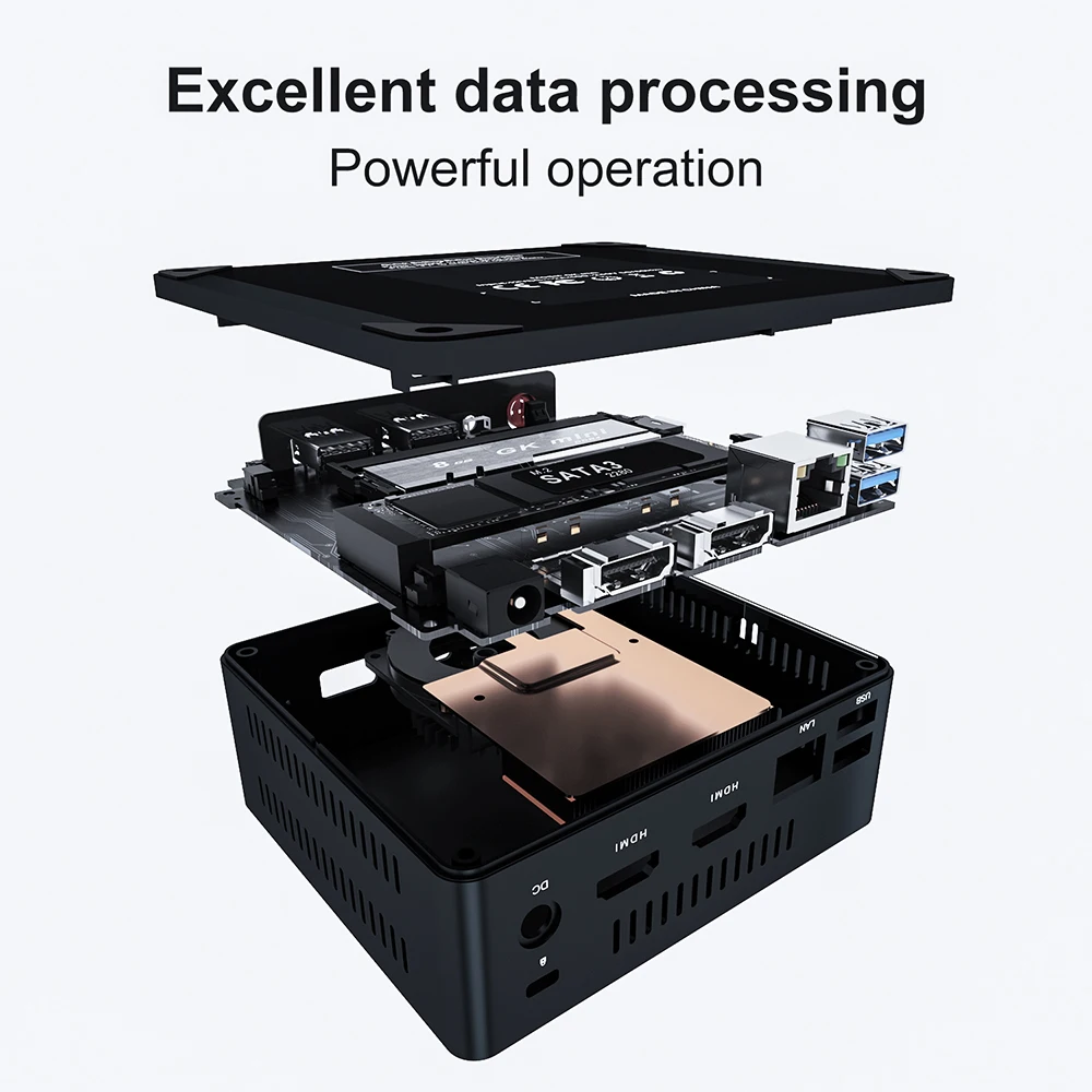 Beelink Versatile Mini PC - Intel J4125, Windows 10 Pro