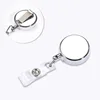 Clip à dos plat en métal