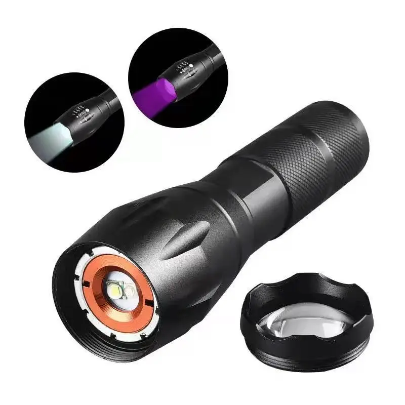 Mini Uv Led Flashlight Black Torch Uv Light for Check Money