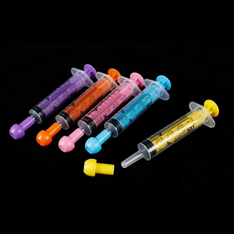 Wholesale Disposable 5ml and 10ml Plastic Syringe Veterinary Consumables for Animal Feeder Drug Liquid Food Syringe Feeding