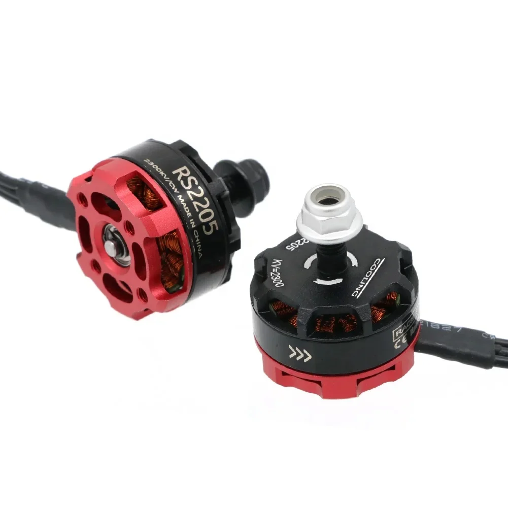Dechoga Moteur Brushless, RS2205 2300KV 2205 CW/CCW Moteur Haute Puissance Moteur Brushless pour FPV Racing Quadcopter(CCW Dechoga Moteur Brushless, RS2205 2300KV 2205 CW/CCW Moteur Haute Puissance Moteur Brushless pour FPV Racing Quadcopter(CCW