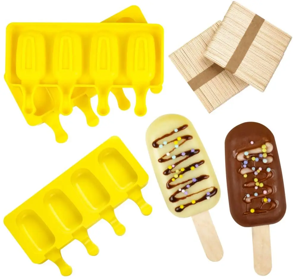 Set de 8 Moldes para Paletas de Helado con Recipiente para Hielo – Xhobbies