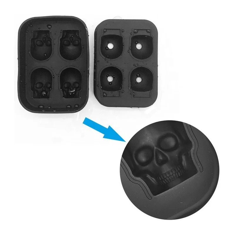 Ice Cube Maker Skull Shape