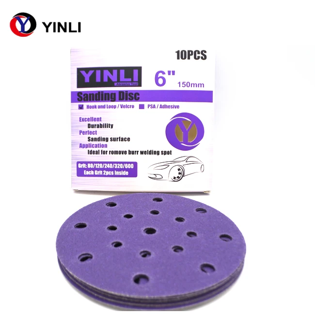 Nail Sanding Paper Block Plate Disc Sticky Hand  Portugal square Sponge Indasa Sand Paper 80 Spray Sticker