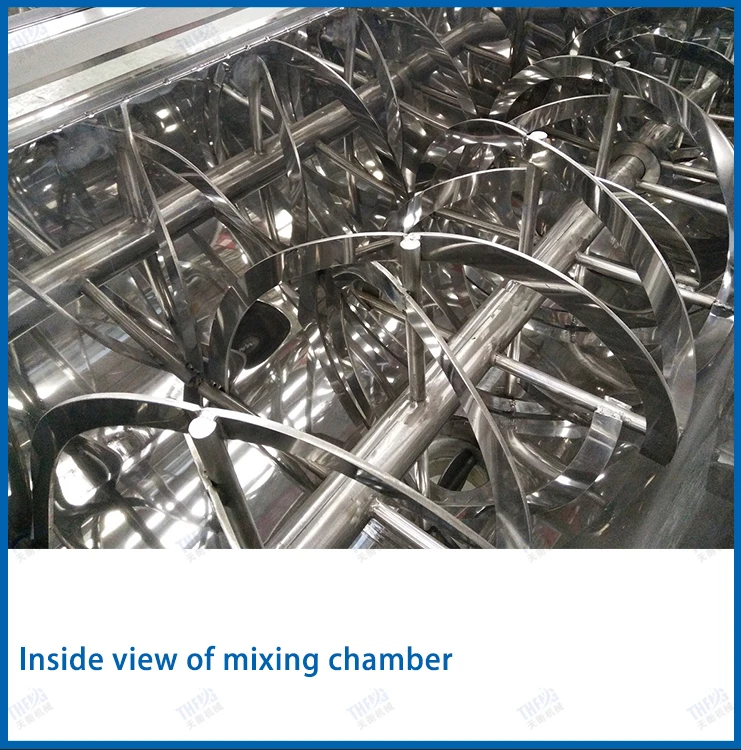Washing Powder Mixing Machine/Soap Powder Ribbon Mixer/detergent Powder Mixing Line