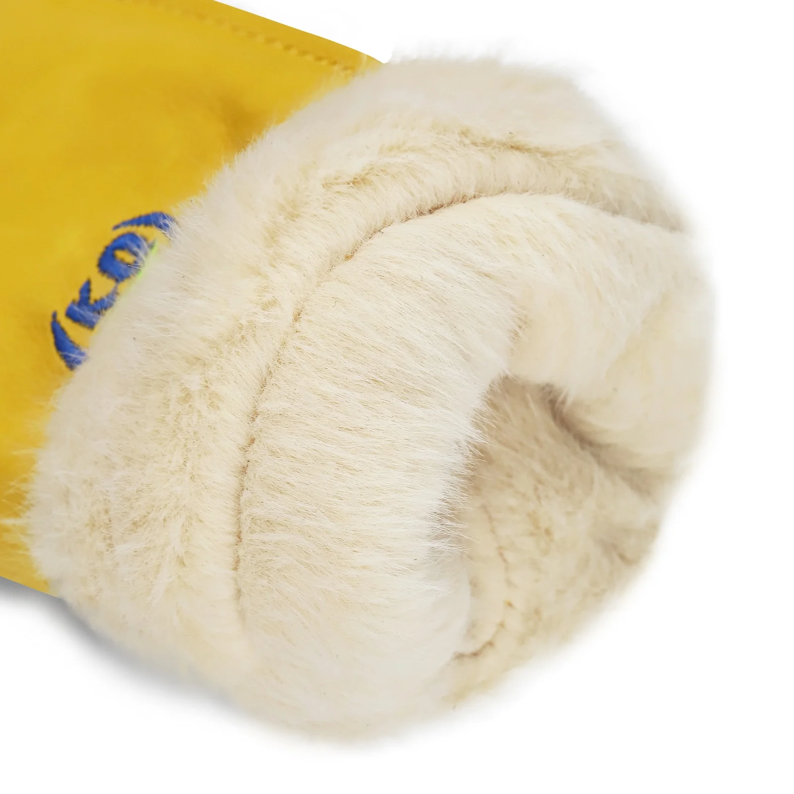 Hot selling winter yellow fashion warm waterproof ski gloves