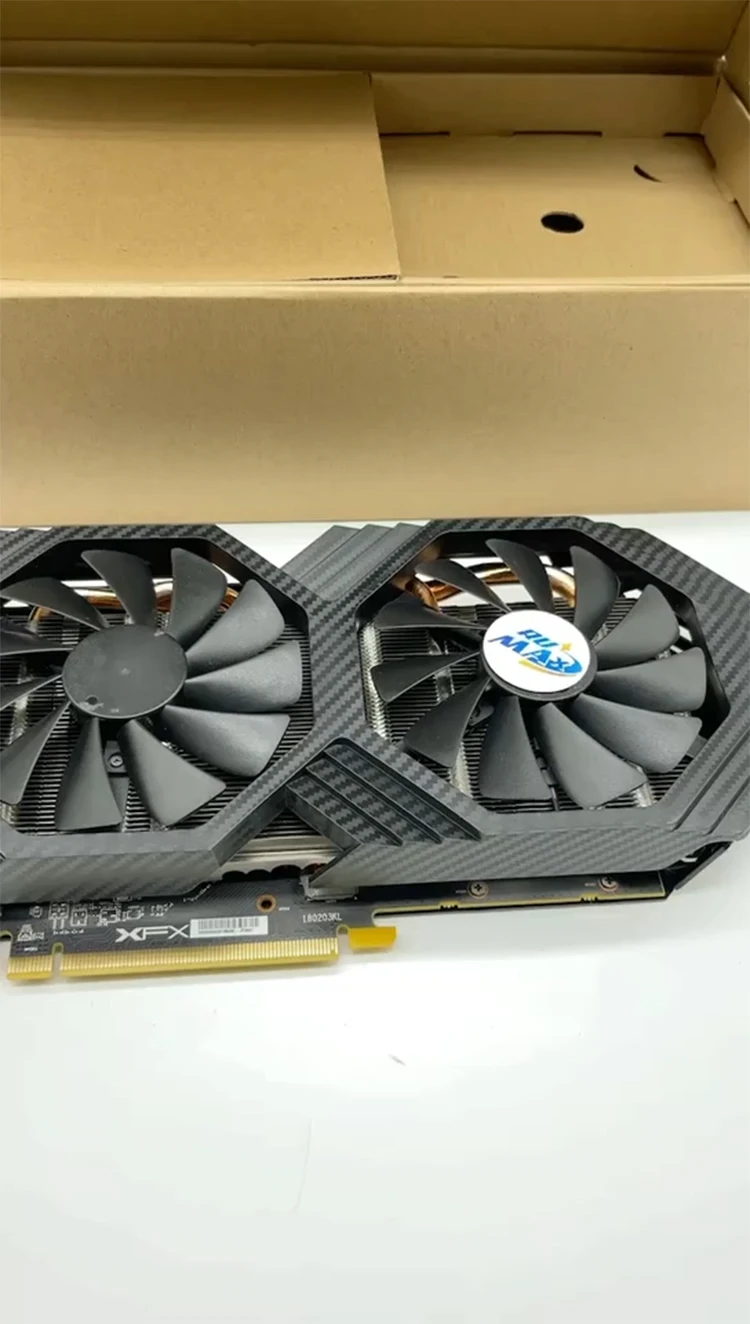 Rumax Used Rx 580 8 Gb Gpu Gaming Video Card Xfx Rx 580 8gb Graphics