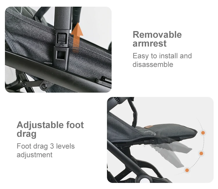 Wholesale Poussette Compact 360 Stroller Light Weight Baby Travel Trolley Baby Stroller Coche Baratos Baby Stroller