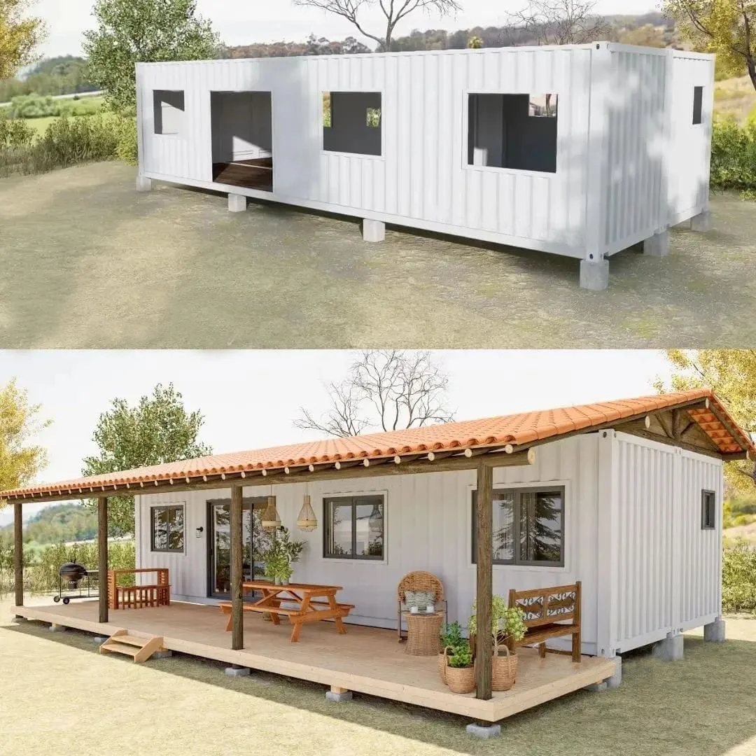 Container Homes 40ft Luxury House Prefabricated Portable Homes 2 ...