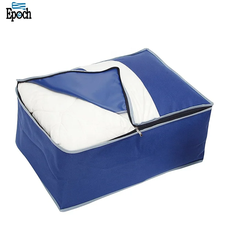 Wholesale Heavy Duty Sturdy Design Washable Polyester Dark Blue Quilt