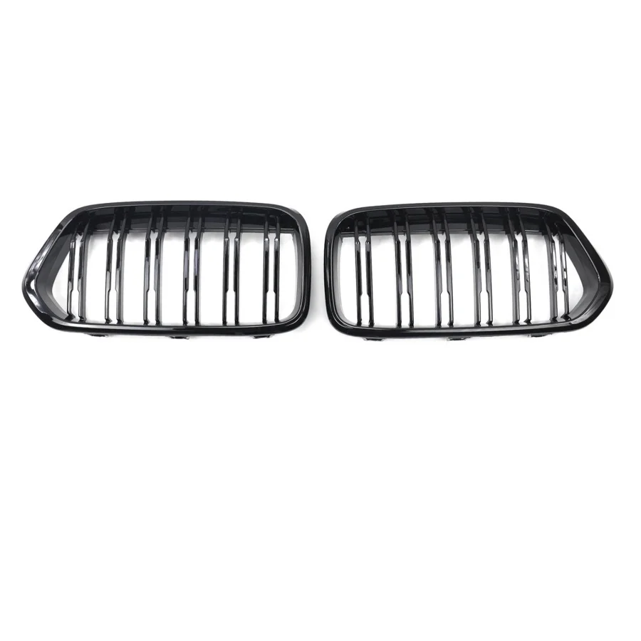 product tiypeor car for bmw x2 f39 2018 2023 model specific front grille kidney shaped tri color gloss black grille891-4