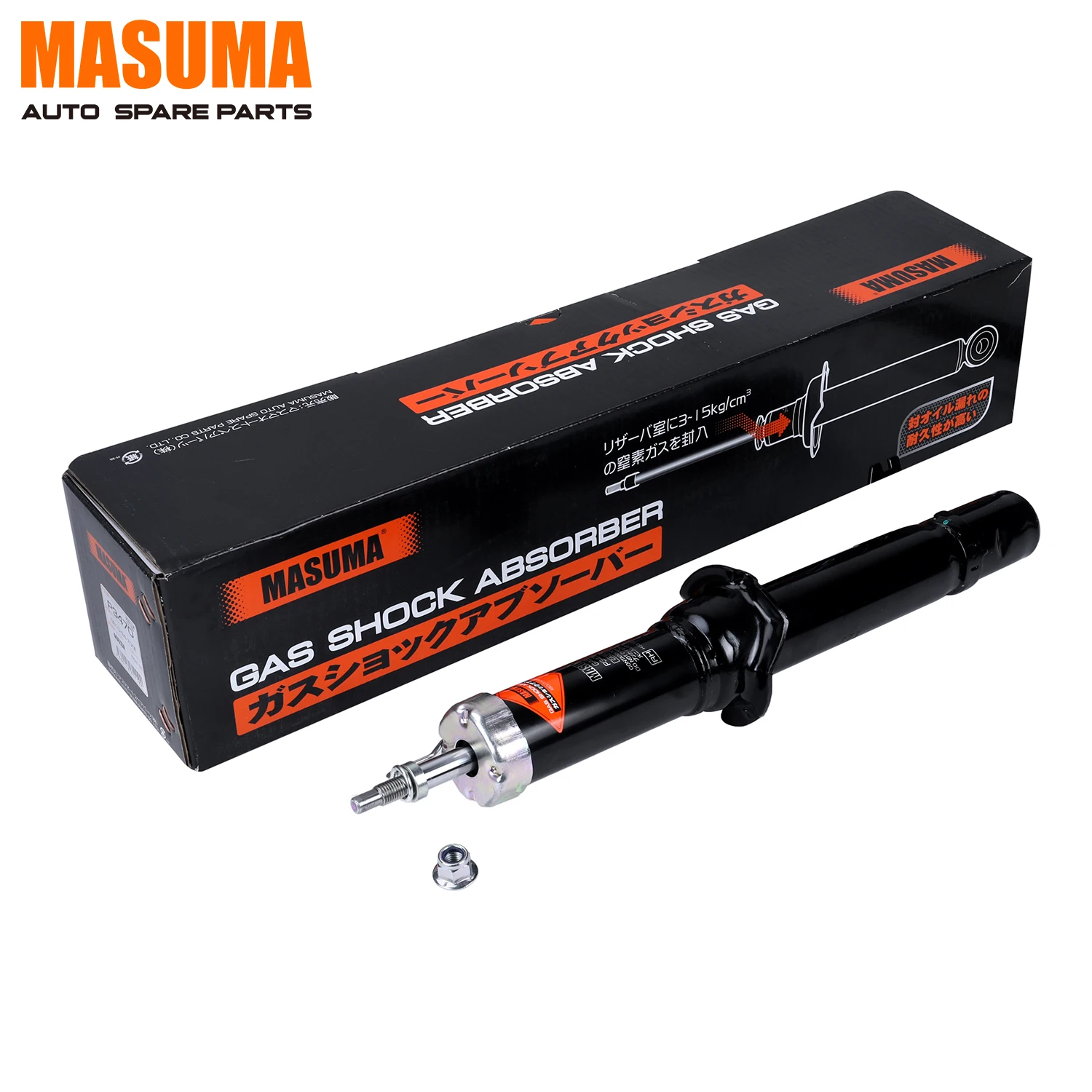 P3470 MASUMA Suspension Front Axle Right Shock Absorber for