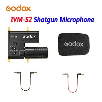 GODOX IVM-S2  Microphone Mobile Phone Micro SLR Camera Live Recording Interview Condenser Microphone product image