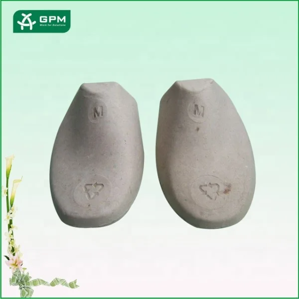 Molded Cheap Custom Paper Pulp Shoe Tree logo