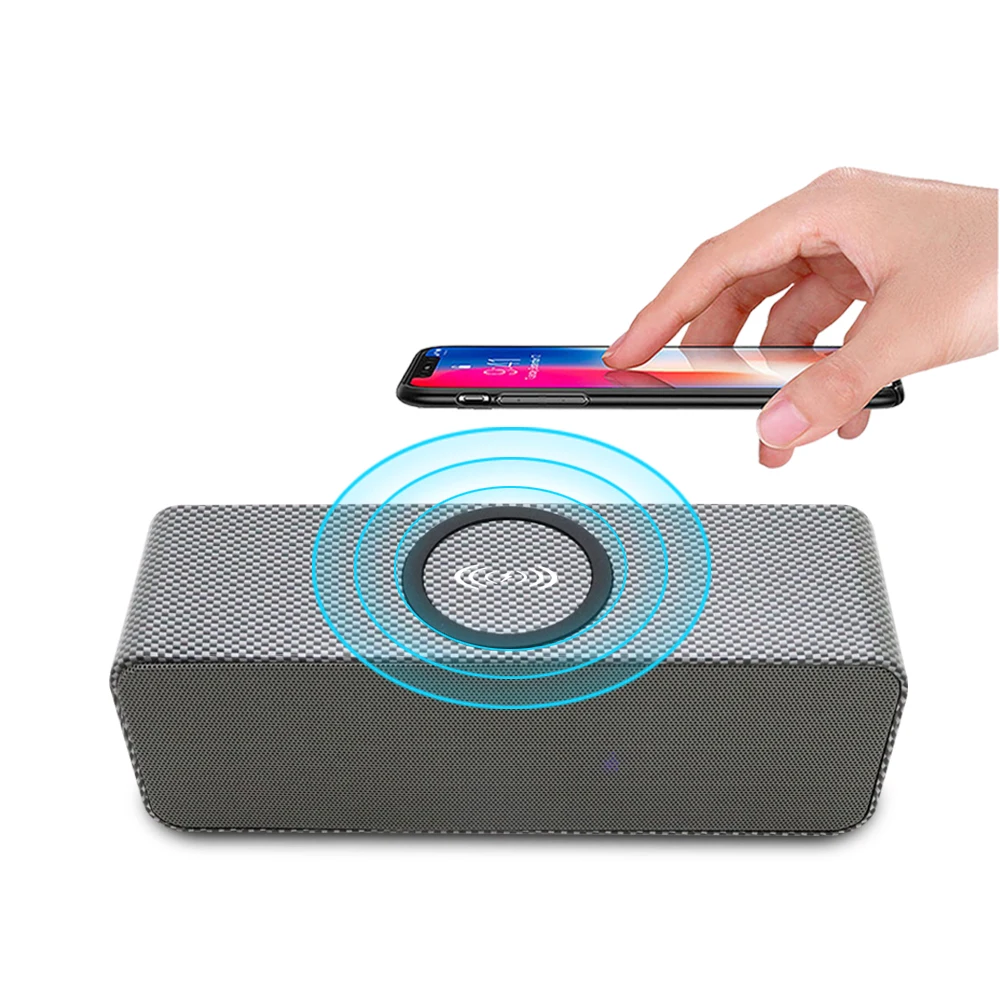 colorful cube bluetooth speaker with fm radio and alarm clock