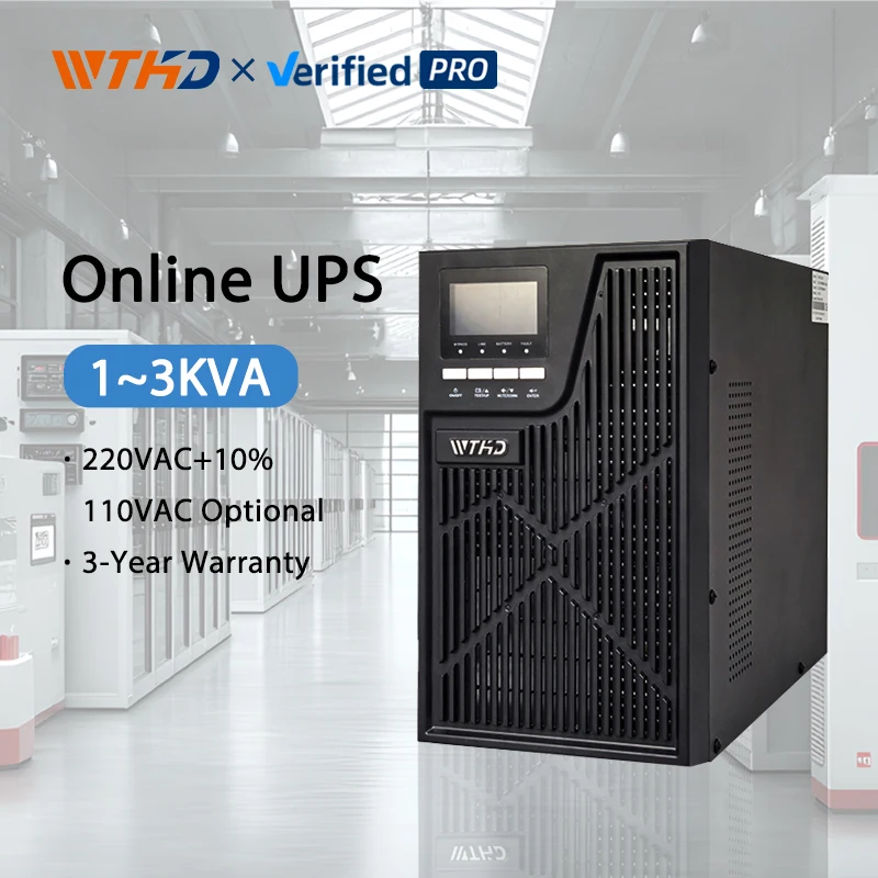 UPS Monofásica Online 110V 220V 1000VA 2000VA 3000VA 1KVA 2KVA 3KVA 4KVA 5KVA 6KVA 10KVA Fonte de Alimentação de Reserva para Computador