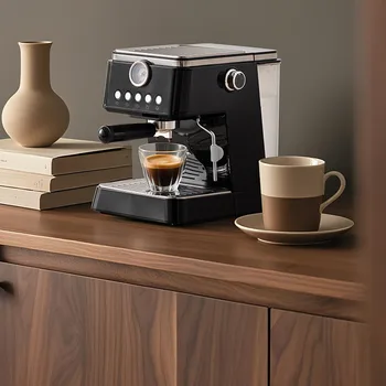 New Full Automatic Coffee Maker for Home Use and Commercial High Quality 15 bar 20bar Pressure Espresso Coffee Machine