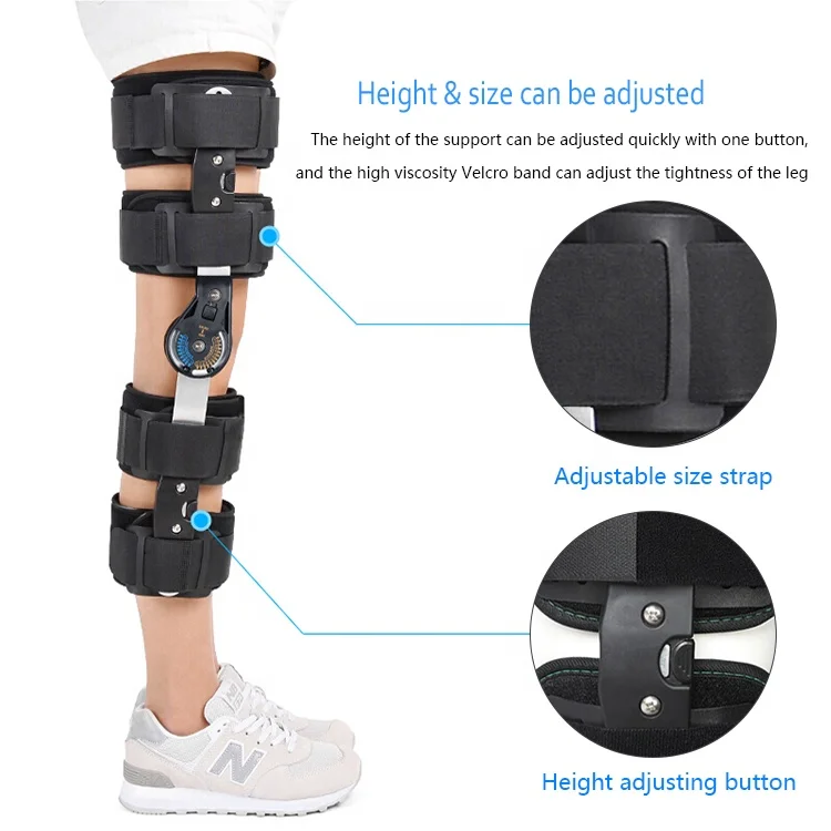 Orthopedic Medical Immobilization Hanged Knee Brace Comfortable And