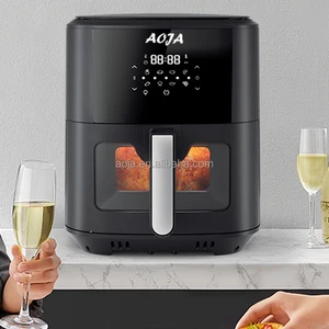 New Model  1500W  2026 Hot Sale Kitchen Household Plastic Smart Air Fryer Home Use 8l 9l 10l  Electric Digital  White air Fryer