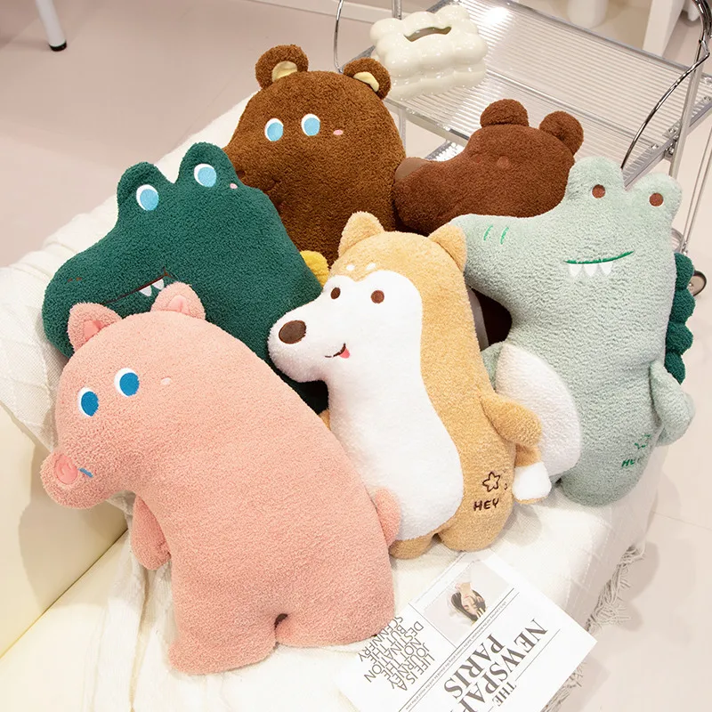 Squid Pillow Plush Toy Animal Kawaii Dog Crocodile Soft Big Pillow ...