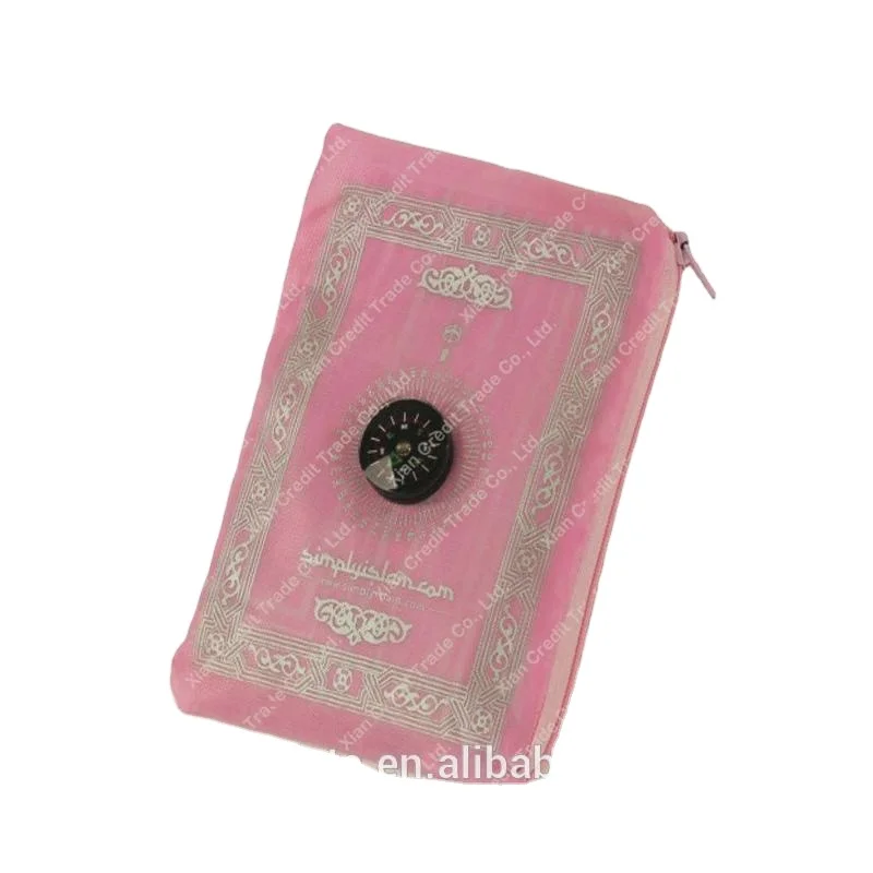 Herhaald zuur escort Custom Color Portable Prayer Mat With Compass Travel Prayer Mat - Buy  Portable Prayer Mat,Travel Prayer Mat,Portable Prayer Mat With Compass  Product on Alibaba.com