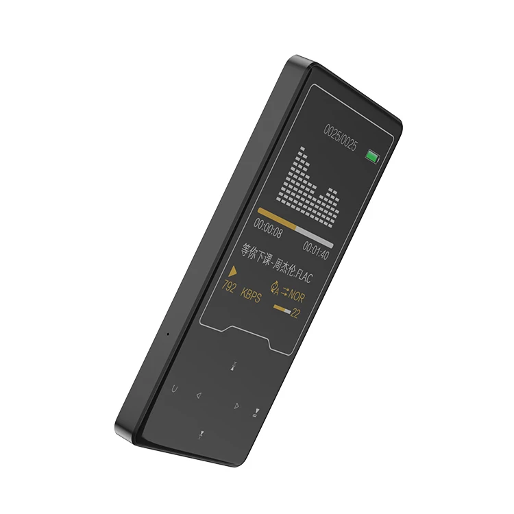 Logo Customization RUIZU D08 Video Bangla Songs 2.4 Inch Tft Touch Button Screen Movie Download Free MP3 Music Player