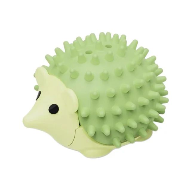 High Quality Amaz Pet Dog Toys Hedgehog-Shaped Squeaky Rubber for Teeth Cleaning Made of Vinyl