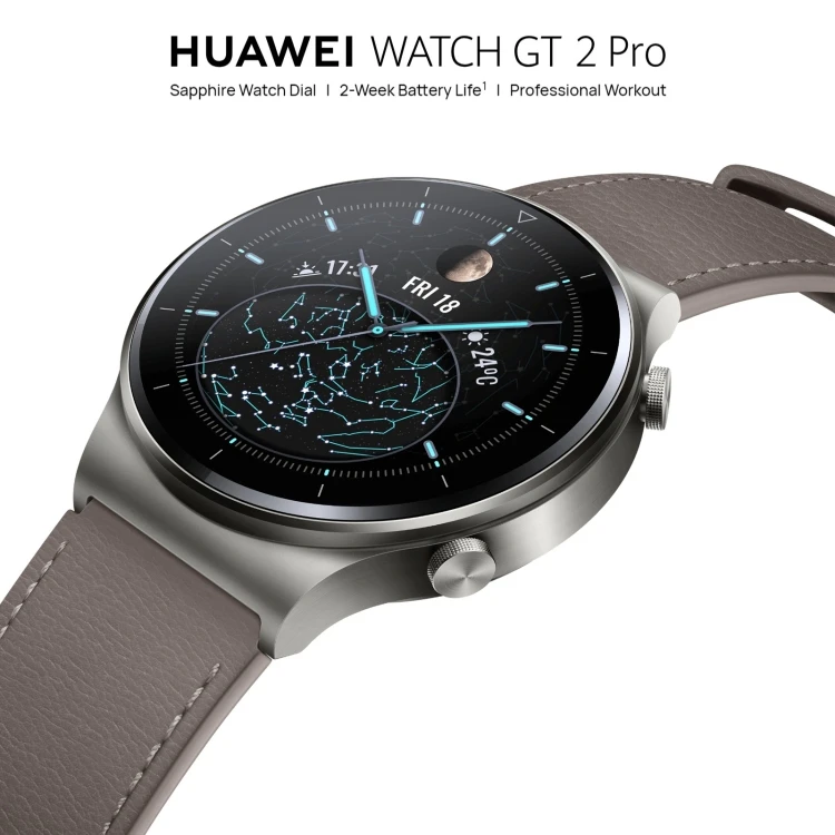 HUAWEI WATCH GT 2 Pro - Advanced Fitness Tracker 