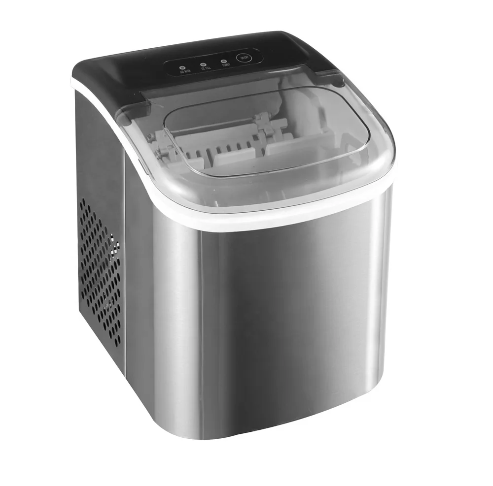 ETL Approved 12KG Countertop Electric Mini Ice Maker Portable 1-Year Warranty Home Ice Cube Machine