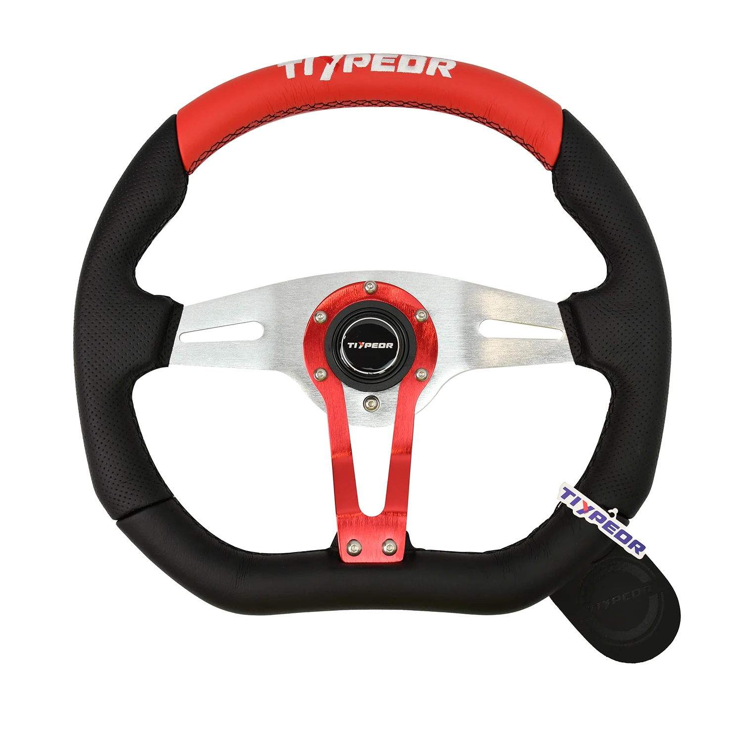 TIYPEOR New Universal 350 Leather D-shaped Deep Disc Splicing