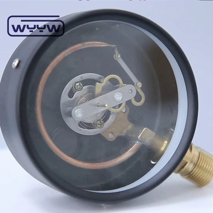 
 Манометр с масляным наполнением 1Psi (0 - 600 Psi) Npt 1/4  