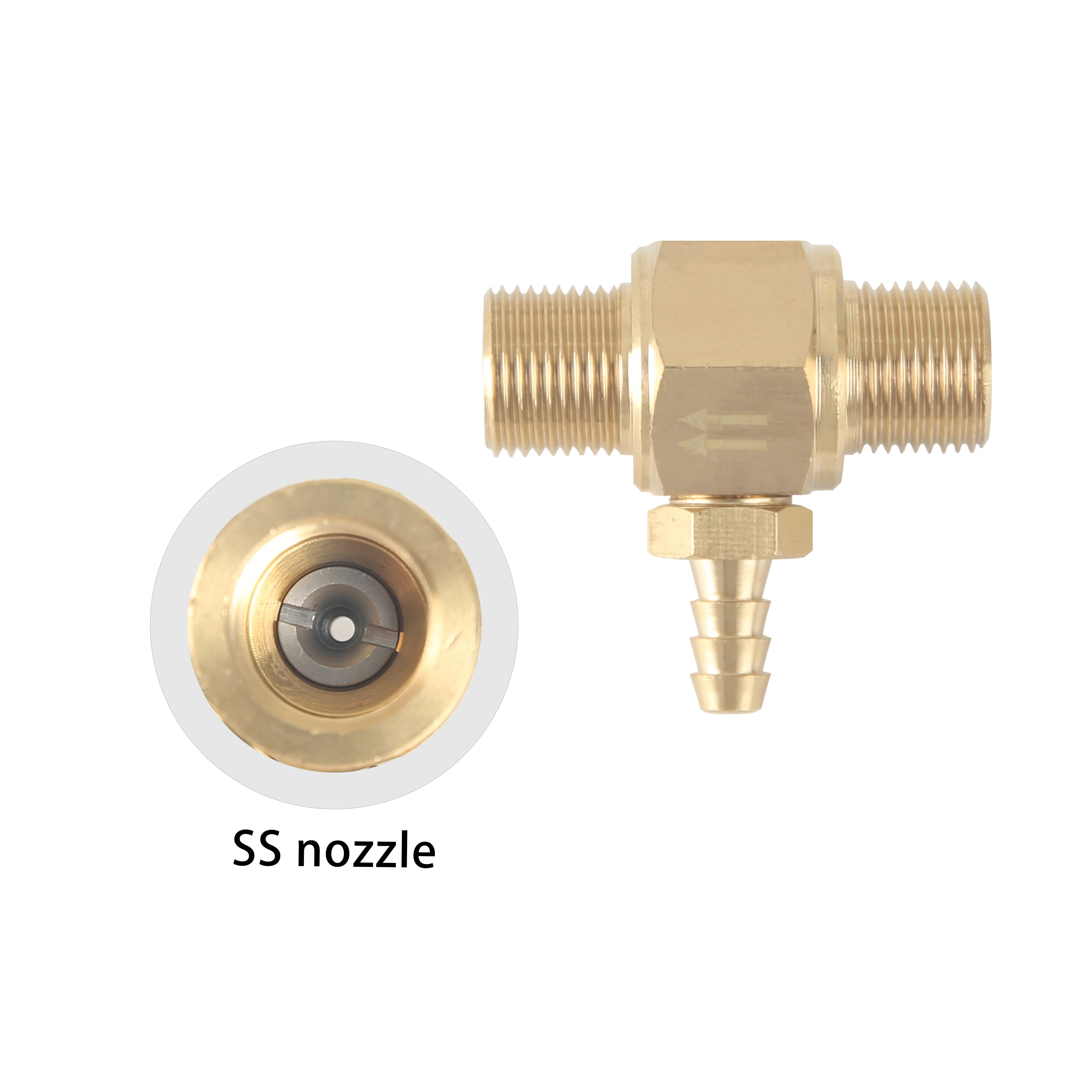 Hot Sale High Pressure 2-3GPM Chemical Injector Downstream Injector Kit for Pressure Washer 3/8 Male Connectors Soap Injector