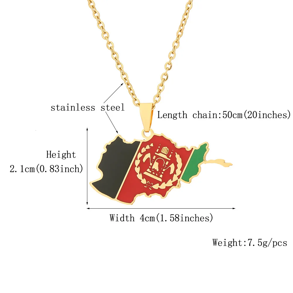 Map Necklace