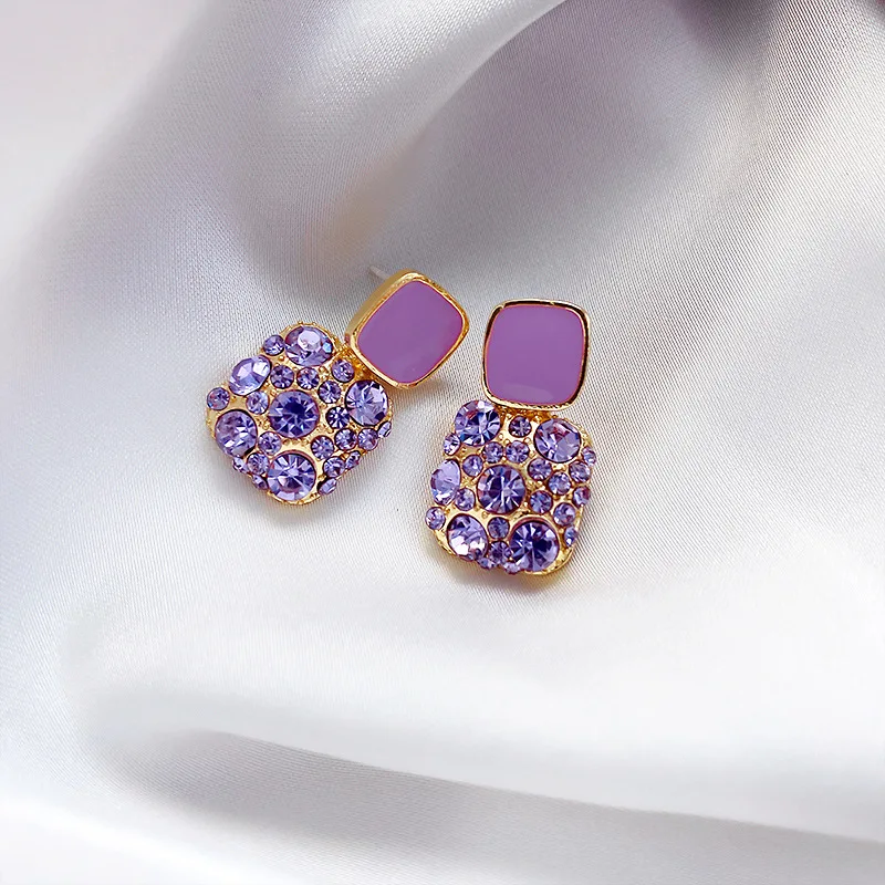 Fashion Crystal Geometric Good Quality Cheap Earrings Made In China - Buy  Cheap Earrings Made In China,Good Quality Earrings,Geometric Earrings  Product on 