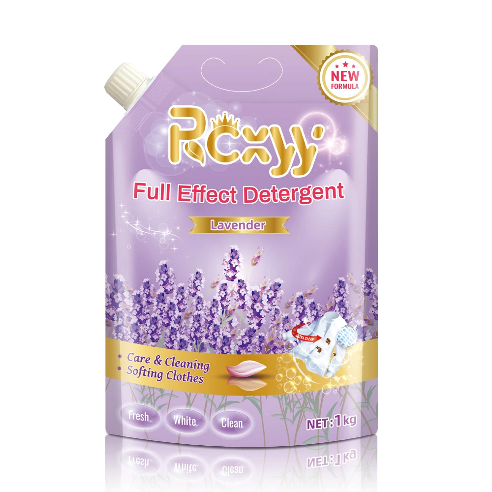 Factory OEM Cleaning 1KG Laundry Detergent Liquid Product For Household