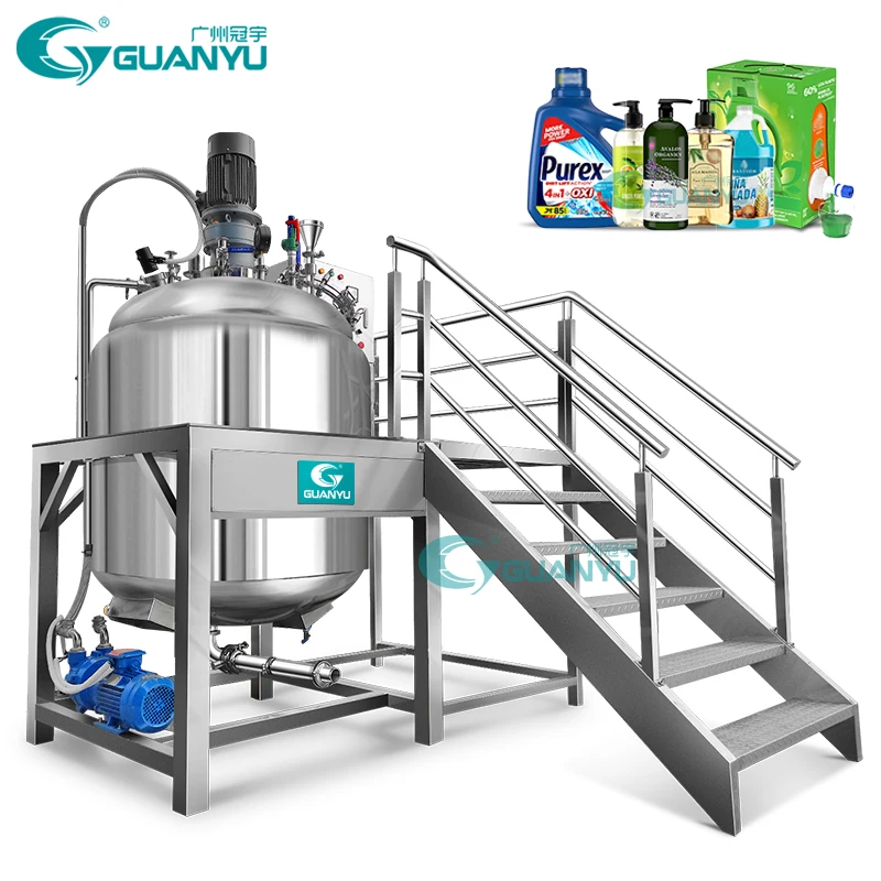 China Emulsifying mixer for shampoo mixing machine and soap and detergent  manufacturing manufacturers and suppliers