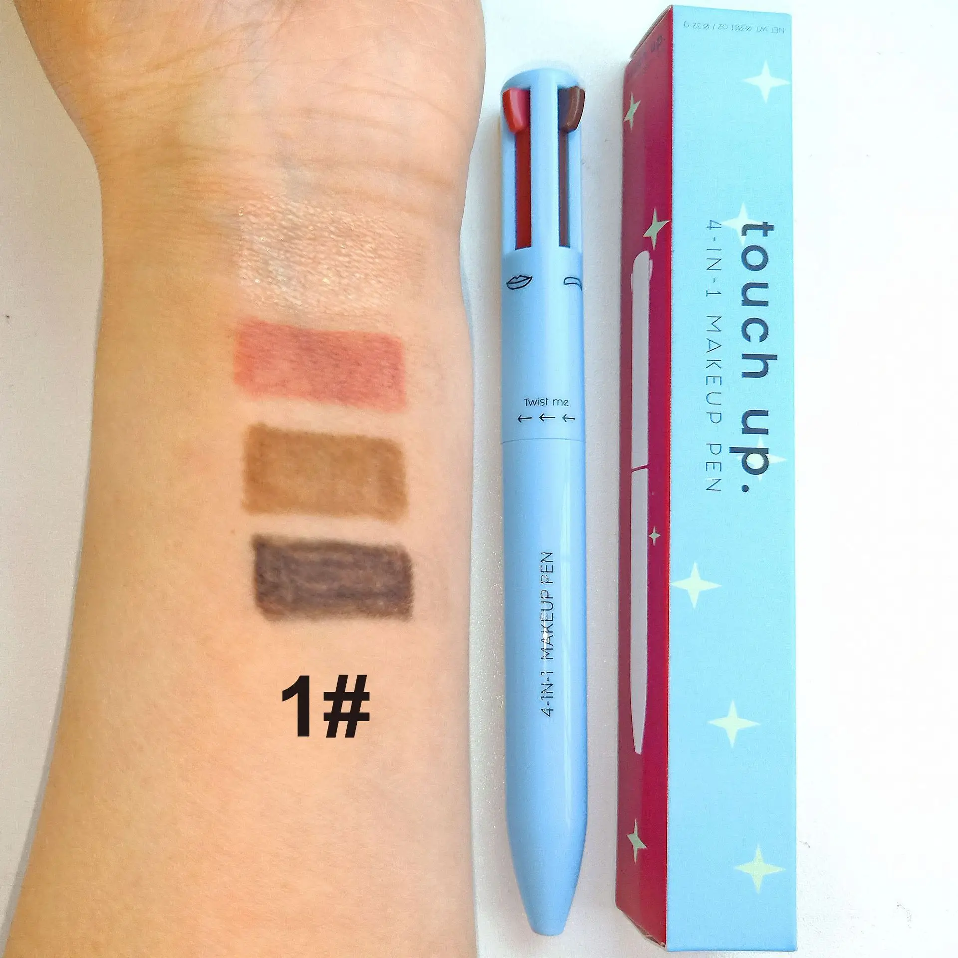 Private Label Eyebrow Pencil Eyeliner Lip Liner Highlight Multi Use