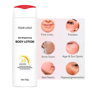 Vegan Kojic Acid Body Lotion with Rosehip & Shea Butter Hyaluronic Acid Infused Brightening Repair for Dark Spots Fast-Absorbing