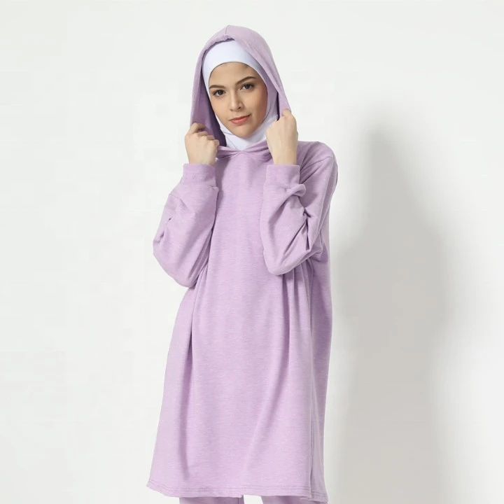 Islamic Modest Women Sports/gym Hoodie Muslim Activewear For Jogging ...