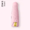Five-fold umbrella in midsummer pink