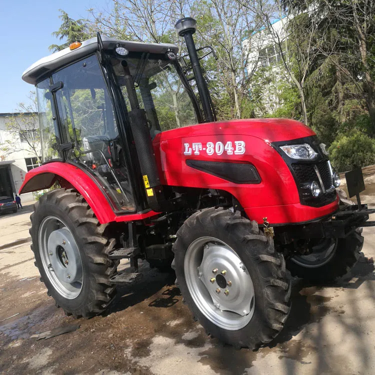 LUTONG 90Hp Mini Agricultura Tractor TB904 with Paddy Tires for Sale