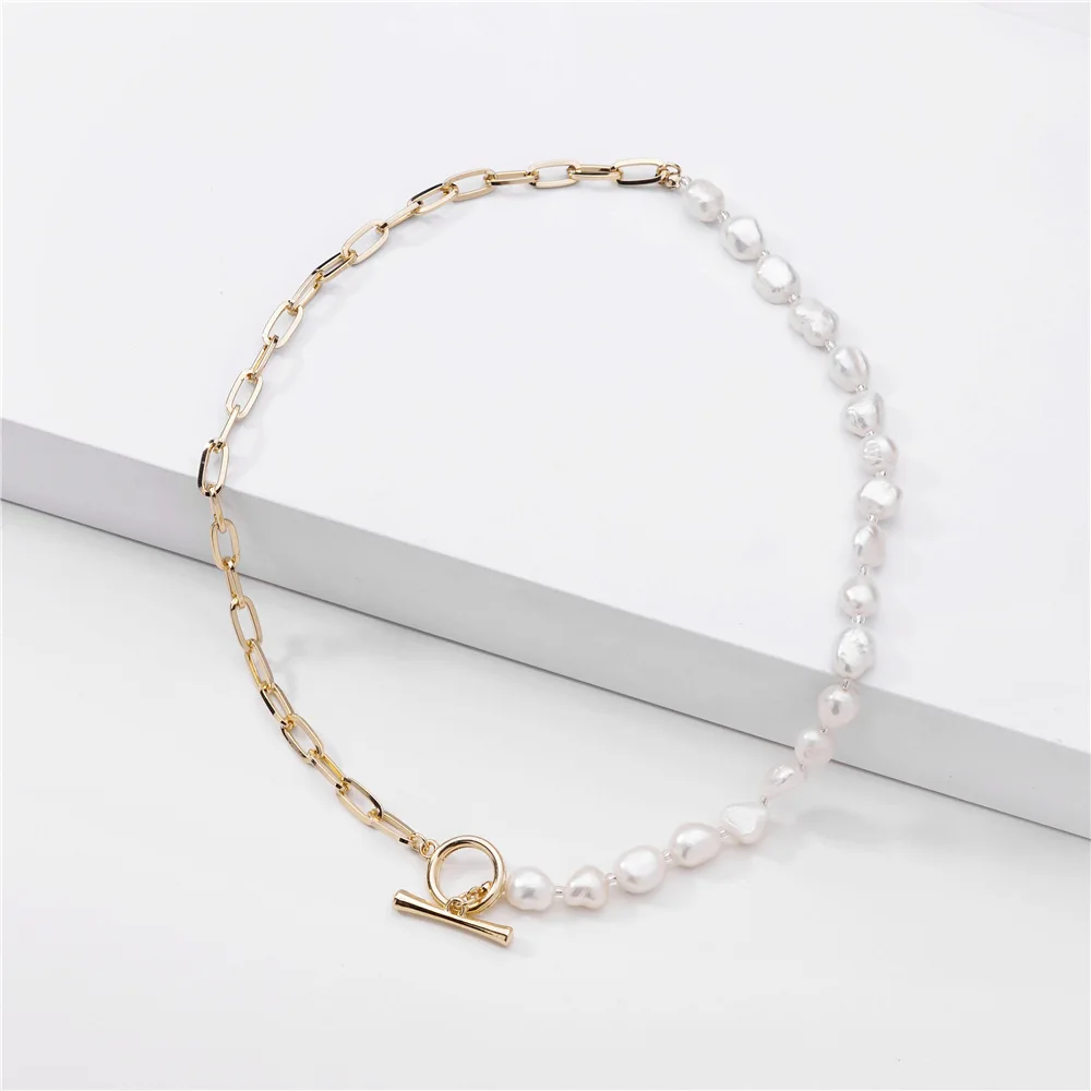 Elegant Ot Clasp Natural Pearl Mixed O 