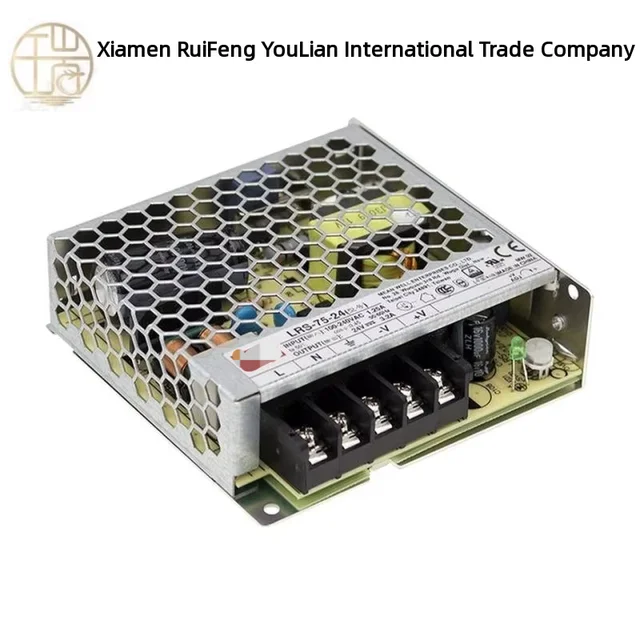 Lrs-75-24 76w 24v 3 2a Industrial Power Supply New Original Ready Stock Industrial Automation Pac Dedicated Plc Programming