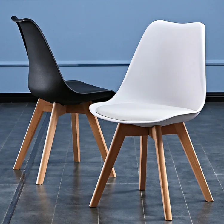 Classic Design Modern Dining Furniture Plastic Back Seat