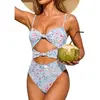 Light Blue Pink Floral