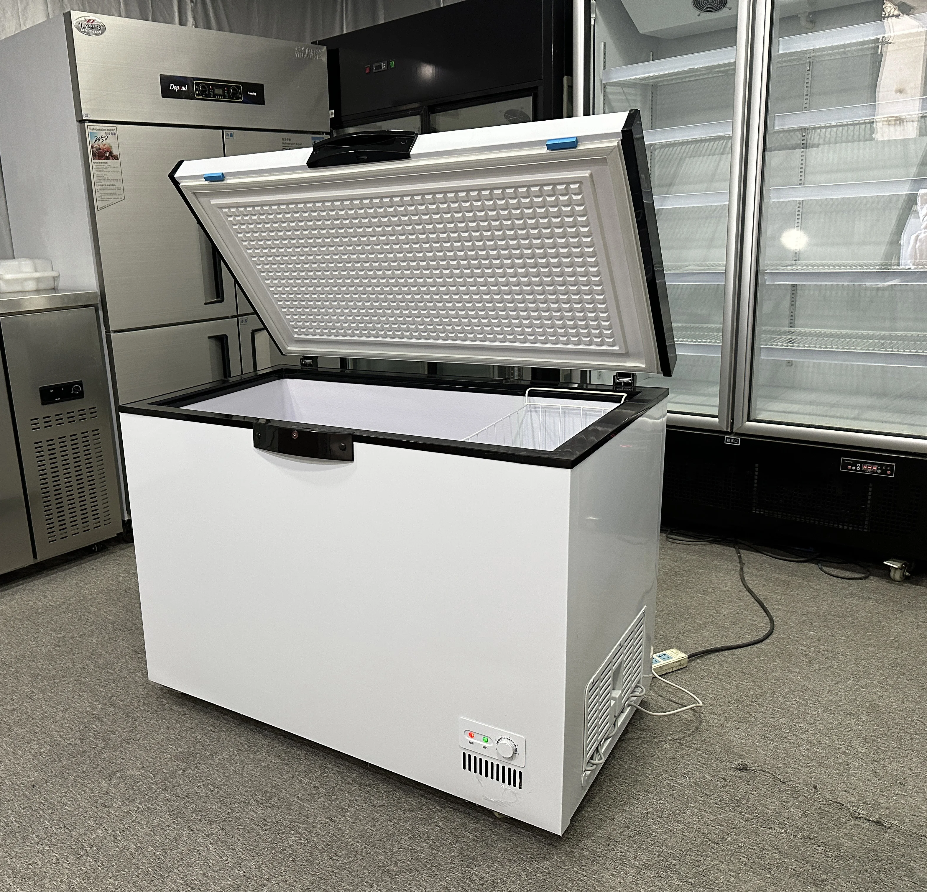 Chest Freezer Double Compressor 4 Door Chest Freezer