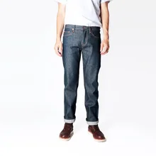 Custom Raw Japanese Selvedge Vintage High Quality Men Denim Jeans