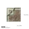 Stampa Paisley Verde