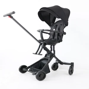 Luxury Folding Baby Stroller with Canopy and Handle Bar-Wholesale Baby Strollers