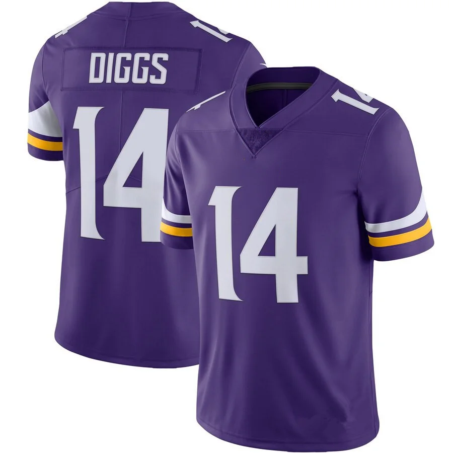 Wholesale Minnesota Youth Football Jerseys 19 Adam Thielen 33 Dalvin Cook 8  Cousins Smith Stitched VP Limited Jersey For KIDS - Purple From  m.